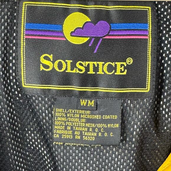 SOLSTICE Microshed Ski Jacket Size M 90s Style Retro Parka Snow Winter Skiing - Picture 4 of 16
